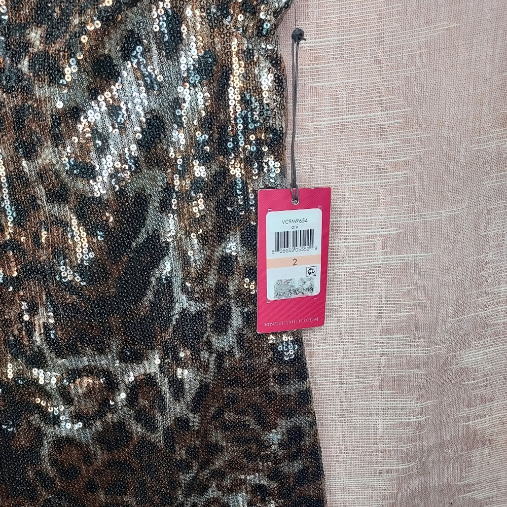 NWT Vince Camuto multi-color dress size 2. - Picture 8 of 14